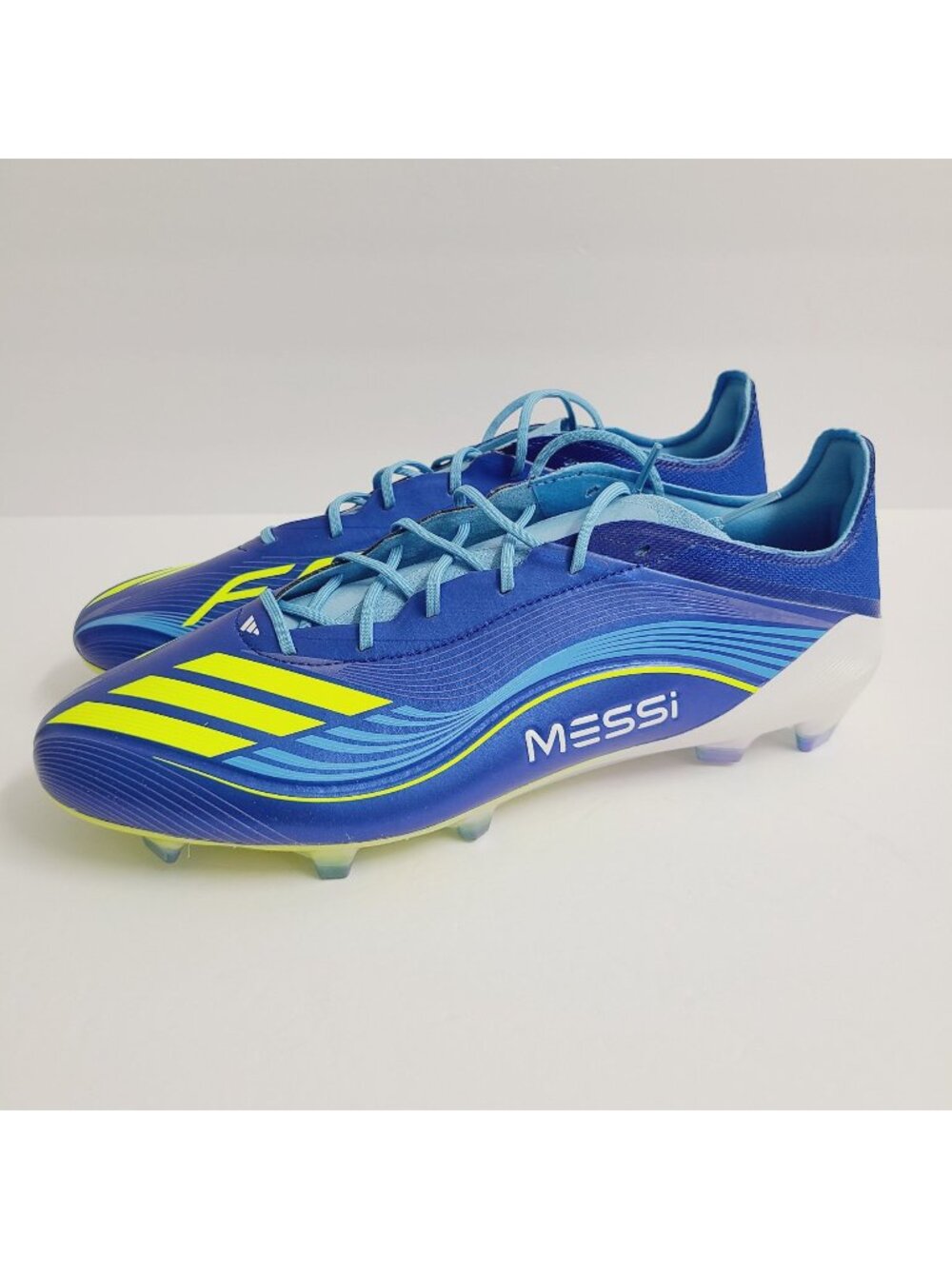 NEW Adidas F50 Messi Elite FG Soccer Cleats JP7435 Size 11.5 Blue